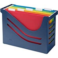 Jalema 2658026992 Re- Solution Office Box - Caja archivadora de oficina- incluidas 5 carpetas colgantes A4- ordenadas…